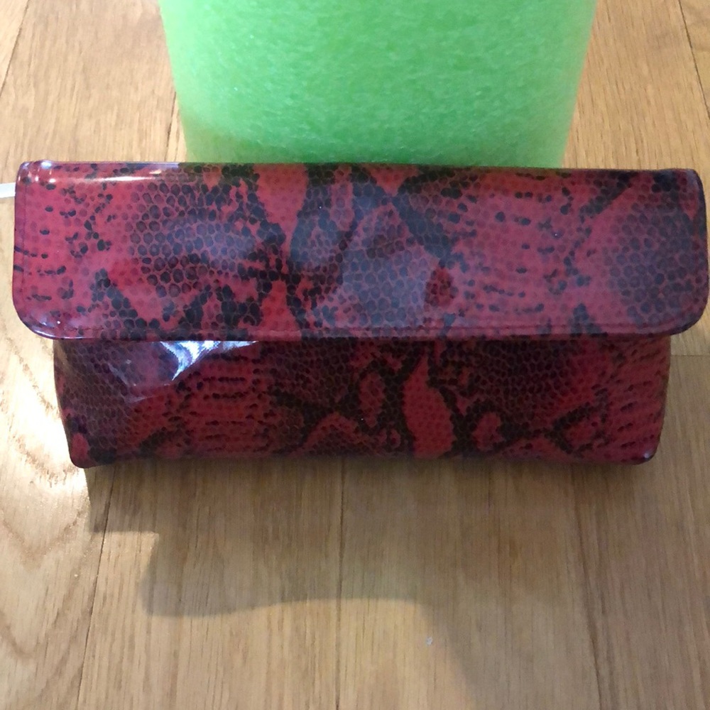 Vintage Y2K Carlos Falchi for MAC cosmetic bag